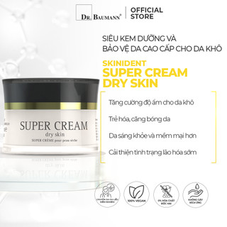 Kem dưỡng cấp ẩm chuyên sâu cho da khô SkinIdent Super Cream Dry Skin 30ml
