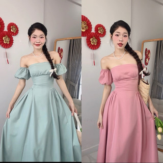 Đầm nữ xinh sang chảnh váy nữ thiết kế cúp ngực gọn eo có mút tôn dáng cho các bạn trẻ A01