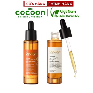 Tinh Chất Nghệ Hưng Yên Cocoon Hung Yen Turmeric Serum 30ml / x2.2 (serum) với 22% vitamin C sáng da chuyên sâu