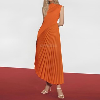 ĐẦM T0MMY SLEEVELESS PLEATED