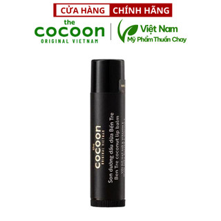 Son Dưỡng Dầu Dừa Bến Tre Cocoon 5g - Mỹ phẩm thuần chay Việt Nam