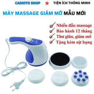 Máy Mátxa Cầm Tay Giảm Mỡ Bụng Máy Massage Giảm Nhức Mỏi Relax Hiệu Quả Nhanh Chóng