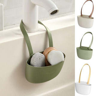Giỏ Đựng Rẻ Rửa Bát, Giỏ Nhựa Treo Bồn Rửa Bát Đa Năng,Gio treo đồ rửa bát có lỗ thoát nước hàng loại1