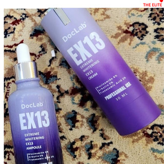 Kem, serum EX13 Doclab platium giảm thâm nám, trắng da