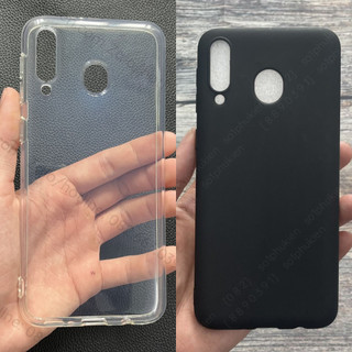 (Có video) Ốp lưng Samsung Galaxy M30/ A40S loại dẻo đen, dẻo trong viền gồ bảo vệ cam cao cấp, bền đẹp