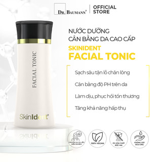 Nước cân bằng da tinh khiết tăng cường khả năng hấp thụ dưỡng chất SkinIdent Facial Tonic - 200ml