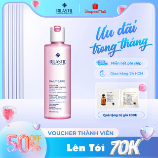 [Date: 31.03.2025] Nước Tẩy Trang Dịu Nhẹ Cho Da Nhạy Cảm Rilastil Daily Care Soothing Micellar Solution 250ml