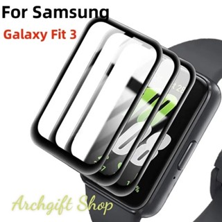 [ for Galaxy Fit3 ] Miếng dán cường lực màn hình 3D Cạnh Cong Full mặt kính dành cho Samsung galaxy Fit 3