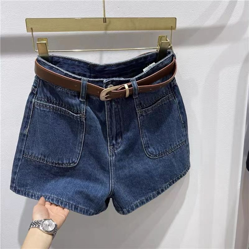 Quần jean short nữ Mẫu Mới nhất 2024,Quần Short đùi lưng cao phối túi trước phong cách hàn quốc, Quần cộc jean Q45 | BigBuy360 - bigbuy360.vn