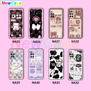 Ốp lưng Xiaomi Redmi 10 hình gấu cute,bò sữa 3D cute dễ thương bảo vệ điện thoại.