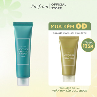 I'm from Kem dưỡng Licorice Calming Cream 50ml