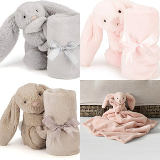 Thỏ Jellycat - Security Blanket Thỏ ôm Khăn
