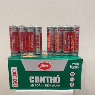 [Pin Tiểu Đồng Hồ] [ComBo] 40 Viên Pin CON THỎ AA  .1.5V .TTBX