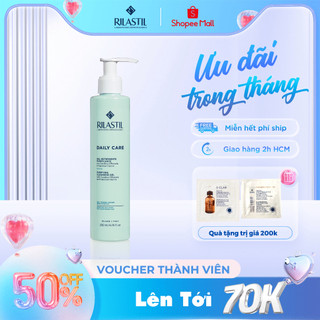 Gel rửa mặt cho da dầu nhờn, da hỗn hợp Rilastil Daily Care Cleansing And Purifying Gel 200ML