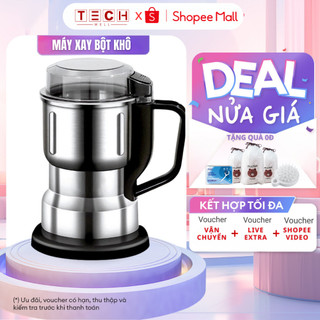 Máy Xay bột mini GODWELL bột cà phê, ngũ cốc, công suất 300w 6 lưỡi dao cực bén chất liệu inox cực tiện