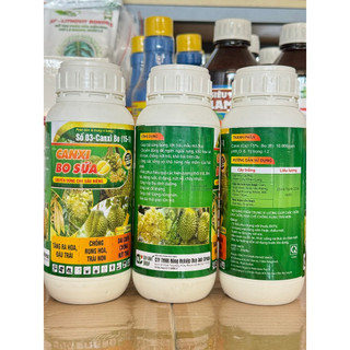 Phân bón vi lượng SIÊU CANXI BO 500ml làm dai cuống, chống rụng hoa rụng trái, thối trái, cứng cây xanh lá, quả đẹp
