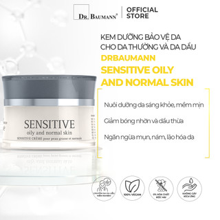 Kem Dưỡng Ẩm Cho Da Dầu Và Da Thường Dr. Baumann Sensitive Oily And Normal Skin 30 ml