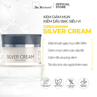 Kem dưỡng hỗ trợ tình trạng mụn viêm sưng Dr. Baumann Silver Cream 30 ml