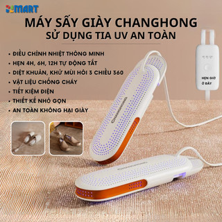 Máy sấy giày khử mùi diệt khuẩn bằng tia UV chính hãng changhong, máy sấy đa năng mini cầm tay cao cấp làm khô giầy tất.