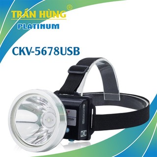 Đèn đội đầu 5678 Usb cảm ứng , bật tắt bằng vân tay sạc được pin điện thoại , Chiếu sáng 30h chống nước tuyệt đối ...