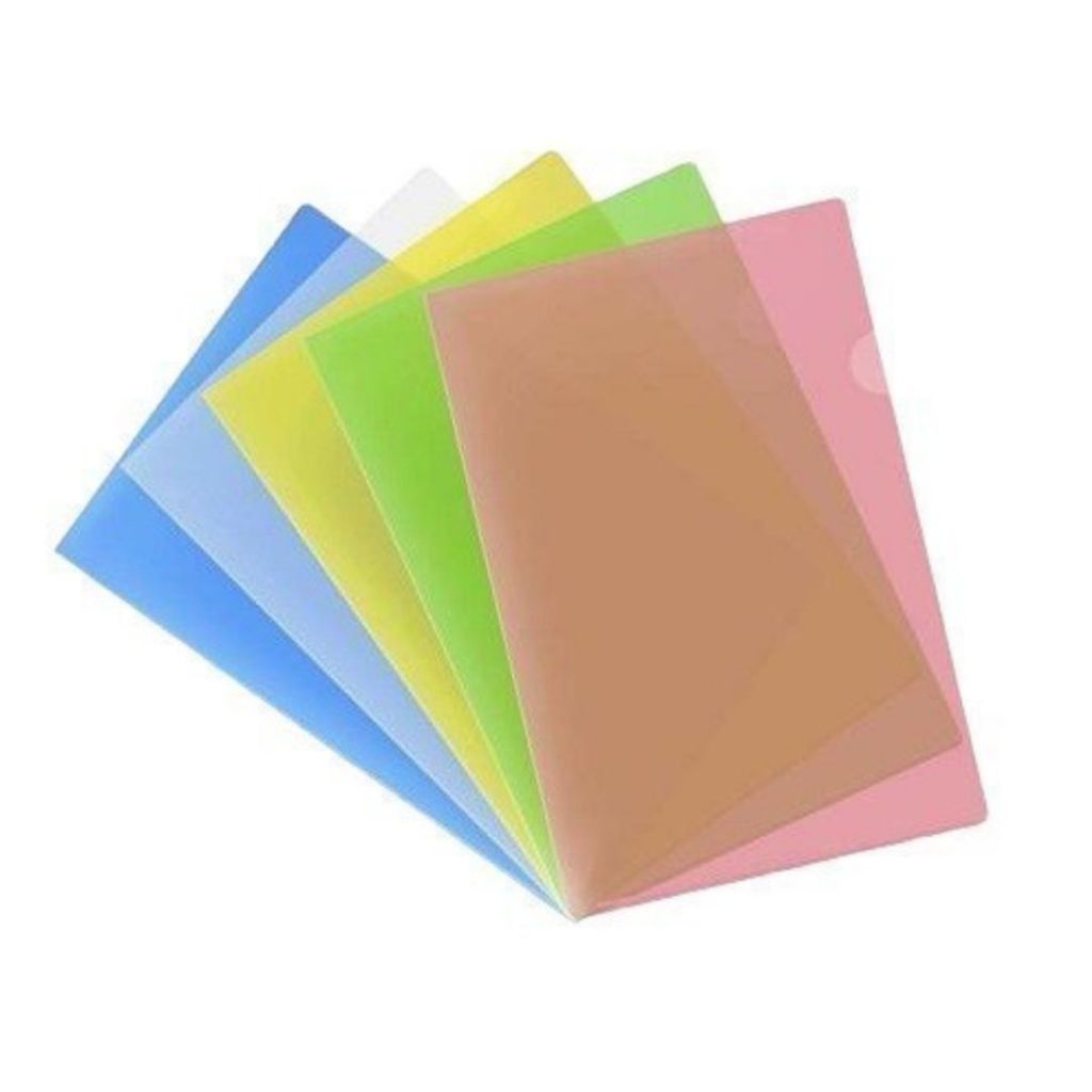 COMBO 5 Cái bìa lá A4 nhiều màu ĐỎ - LÁ - VÀNG - DƯƠNG - TRẮNG TRONG, file lá a4