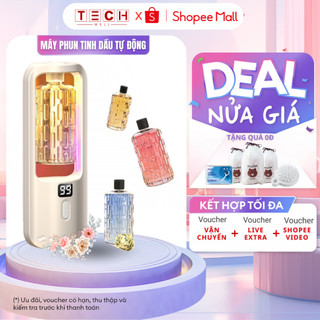 Máy Xịt Thơm Phòng, Máy Xông Tinh Dầu Mini Tự Động Khuếch Tán Tinh Dầu, Chống Hanh Khô, Tỏa Hương Thơm Nhẹ Dịu GODWELL