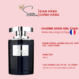 Nước hoa nam Charme Luxury 80ml Tươi sáng Năng động Sảng khoái