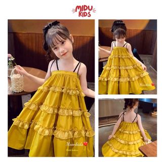 VÁY ĐẦM BÉ GÁI CÔNG CHÚA, ĐẦM VÁY XOÈ CHO BÉ TỪ 1 - 7 TUỔI