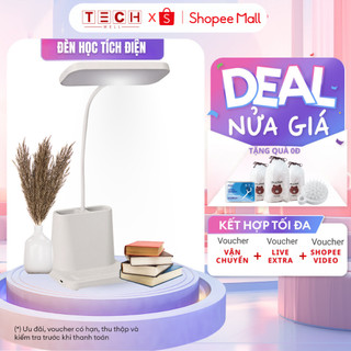 Đèn Để Bàn Học, Bàn Làm Việc Tích Điện Cảm Ứng 3 Chế Độ Ánh Sáng Chống Cận Tùy Chỉnh Bảo Vệ Mắt GODWELL