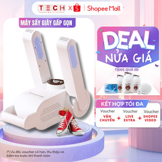 Máy Sấy Giày Khử Mùi Đa Năng Công Suất 180W Sấy Giày Tất Găng Tay Khử Khuẩn Bằng Tia Cực Tím GODWELL