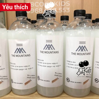 Nước lau cơ bida chai 1l - dung dịch vệ sinh ngọn gậy bi a