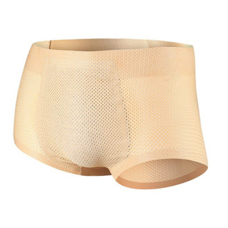 Quần lót độn mông nam mút liền, lưới thoáng khí nâng mông 1,5cm