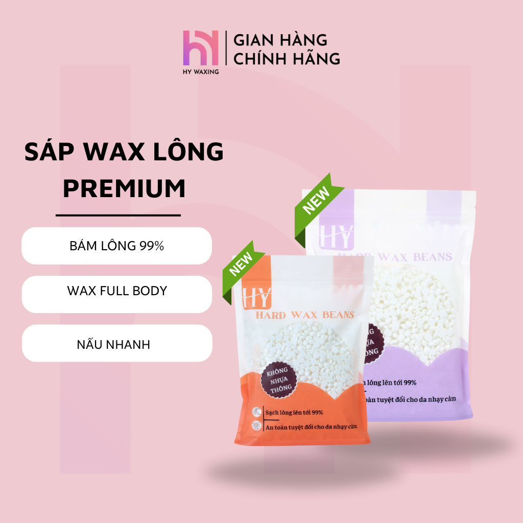 Túi Sáp Sữa Dừa Wax Lông Cao Cấp Dành Cho Da Nhạy Cảm HYWAXING 1010