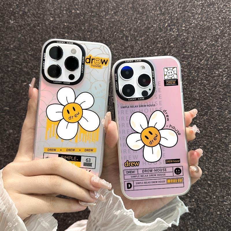 Ốp màu họa tiết FLOWER dùng cho các mã máy Iphone 7/8plus X XSM XR XSM 11 11PRO 11PROMAX ... đến 15PROMAX