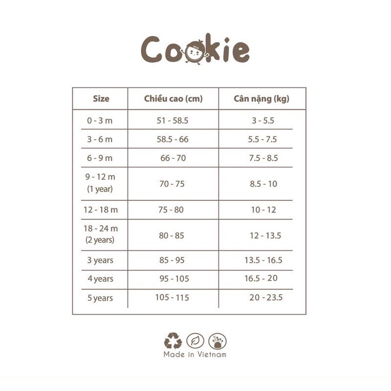 Body suit củ khoai COOKIE