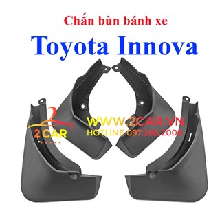Chắn Bùn Nhựa Dẻo Xe Toyota Innova 2006-2024, chống bùn đất bắn lên xe, hàng chắc chắn