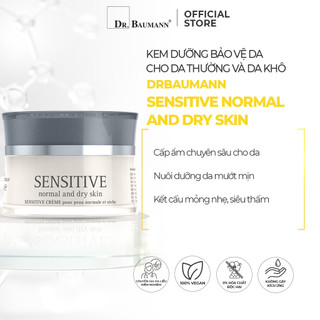 Kem Dưỡng Da Cho Da Thường Và Da Khô Dr. Baumann Sensitive Normal And Dry Skin - 30ML