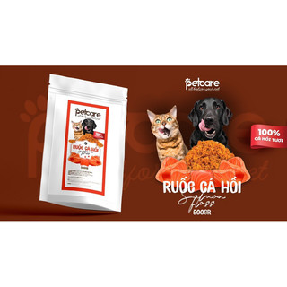 Ruốc Cá Hồi Ăn Liền PetCare ( Hũ 200gr và Gói 500gr )