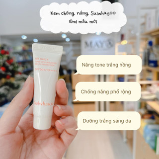 Kem chống nắng Su.luw.ha soo Snowie Brightening UV Protector 10ml