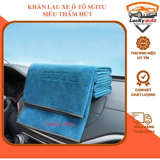 Khăn lau xe ô tô đa năng siêu thấm hút lông nhung siêu mềm mại không làm trầy xước sơn xe