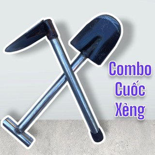Bộ dụng cụ làm vườn cuốc xẻng xúc