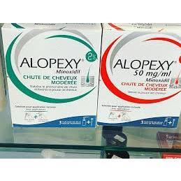 Alopexyl Minoxidil Xịt mọc tóc, kích mọc tóc nhanh dài Minoxidil 2% &5% Pháp