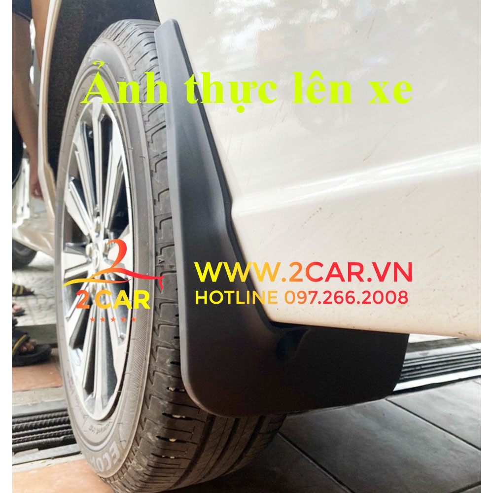 Chắn bùn nhựa dẻo xe Honda Civic đời 2006 2007 2008 2009 2010 2011 2012 chắn bùn đất bắn lên xe, bộ 4 chiếc kèm ốc