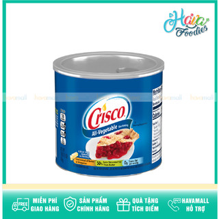 Mỡ Trừu Crisco Vegetable Shortening 454g