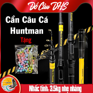 Cần câu máy huntman, cần câu cá, cần câu lancer cao cấp - đồ câu dhs