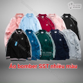 Áo Bomber SST Nhiều Màu Chất Liệu Poly Co Giãn 4 Chiều Full Tem Tag Mác Phù Hợp Cả Nam Và Nữ