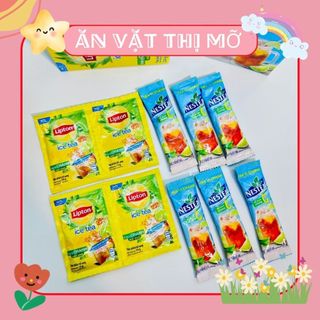 Gói trà chanh chua ngọt sảng khoái NESTEA, LIPTON bổ sung vitaminC 14g