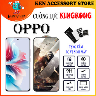 Cường lực kingkong chiến binh phủ nano siêu mượt, chống vân tay, chống nước chống xước cao, esd chống bám bụi