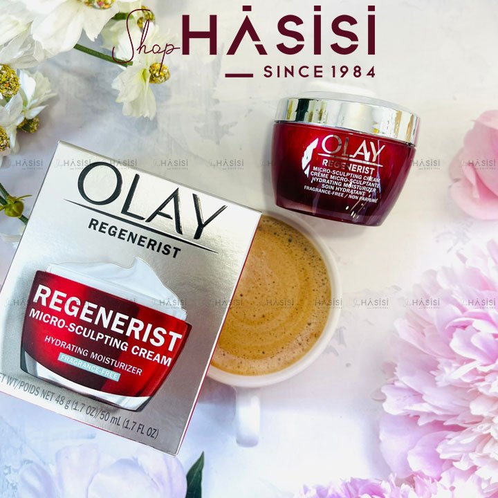 Kem Dưỡng Chống Nhăn Tái Tạo Làn Da Olay Regenerist Cream Micro-sculpting Cream 48g