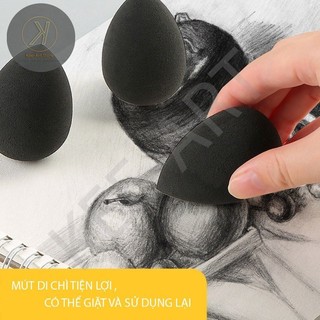 Mút Blend Màu Tranh Phác Thảo, làm mịn tranh, làm mịn các mảng lớn